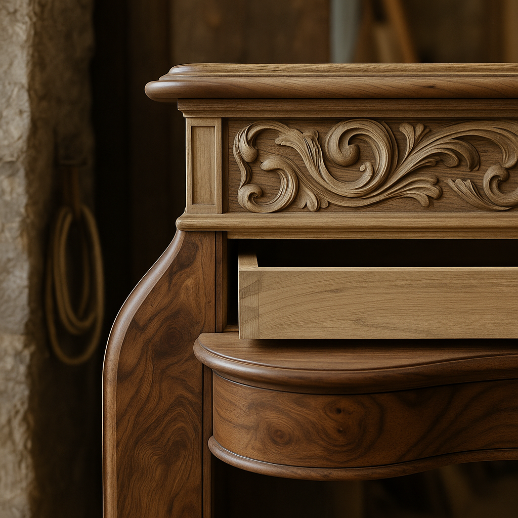 Meuble artisanal de luxe